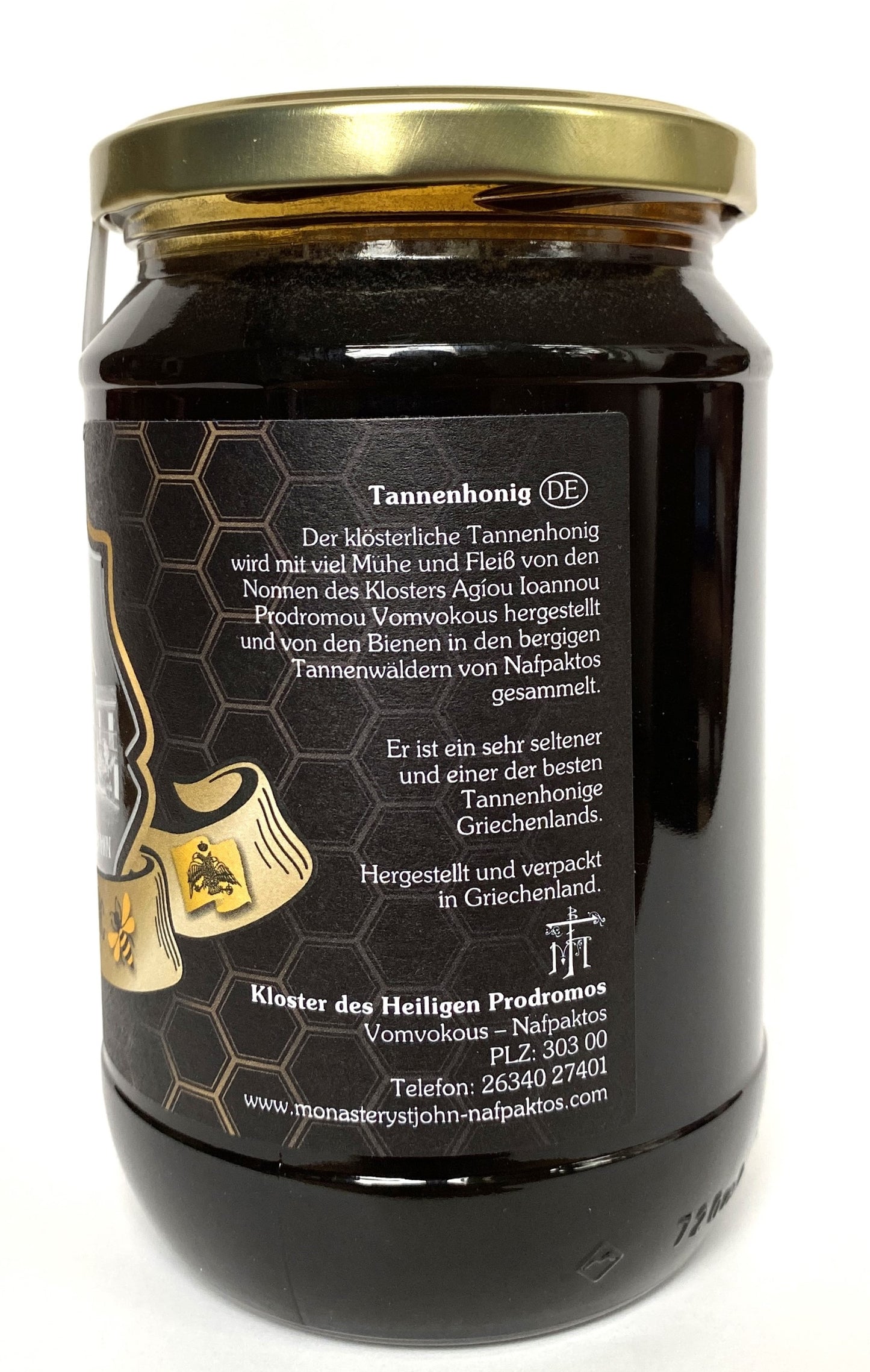 Tannenhonig – Kloster Agiou Ioannou Prodomou Vomvokous 950 g