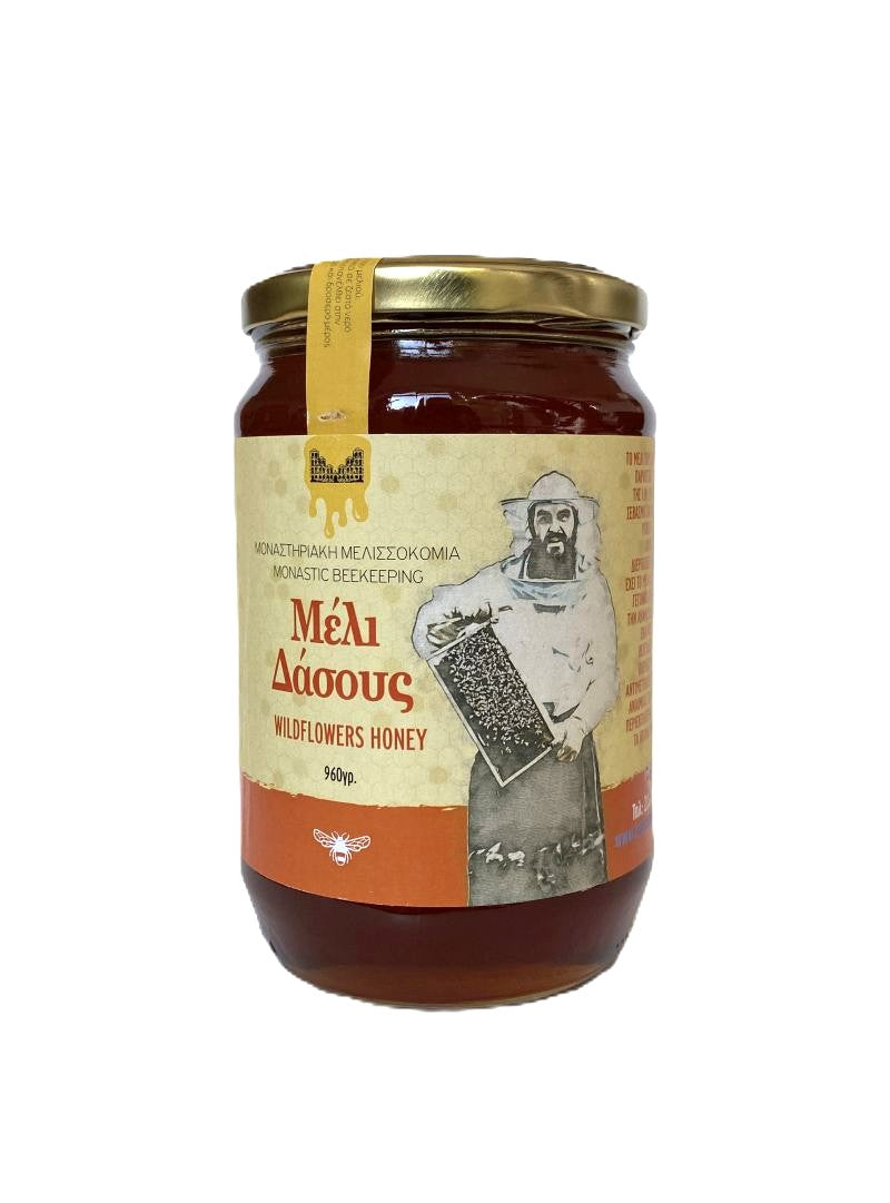 Waldblütenhonig 950 g – Kloster Augustinus in Efpalio