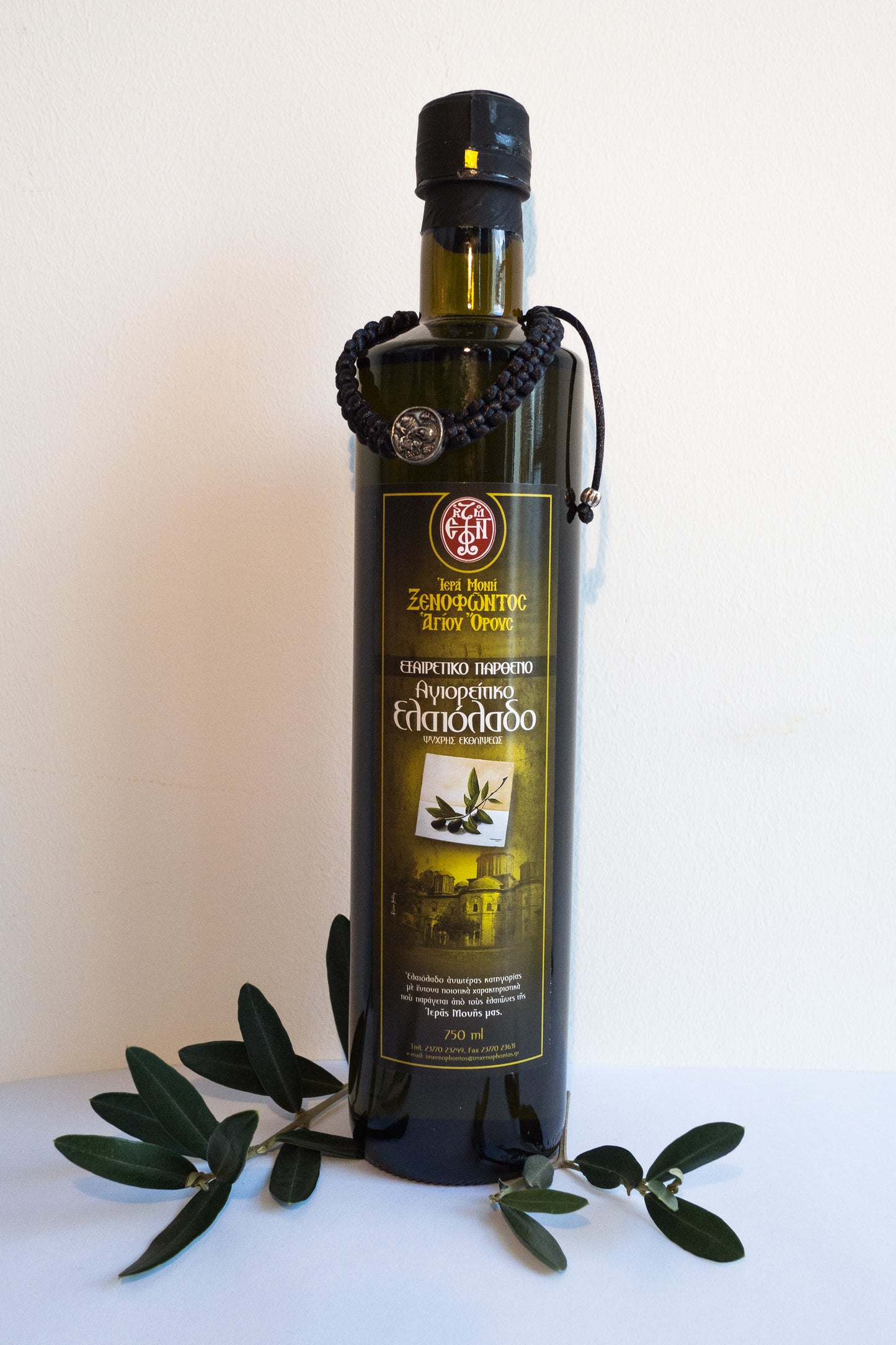 Natives Olivenöl extra Premium Qualität, Ernte 2024 – Kloster Xenophontos 0,75 l