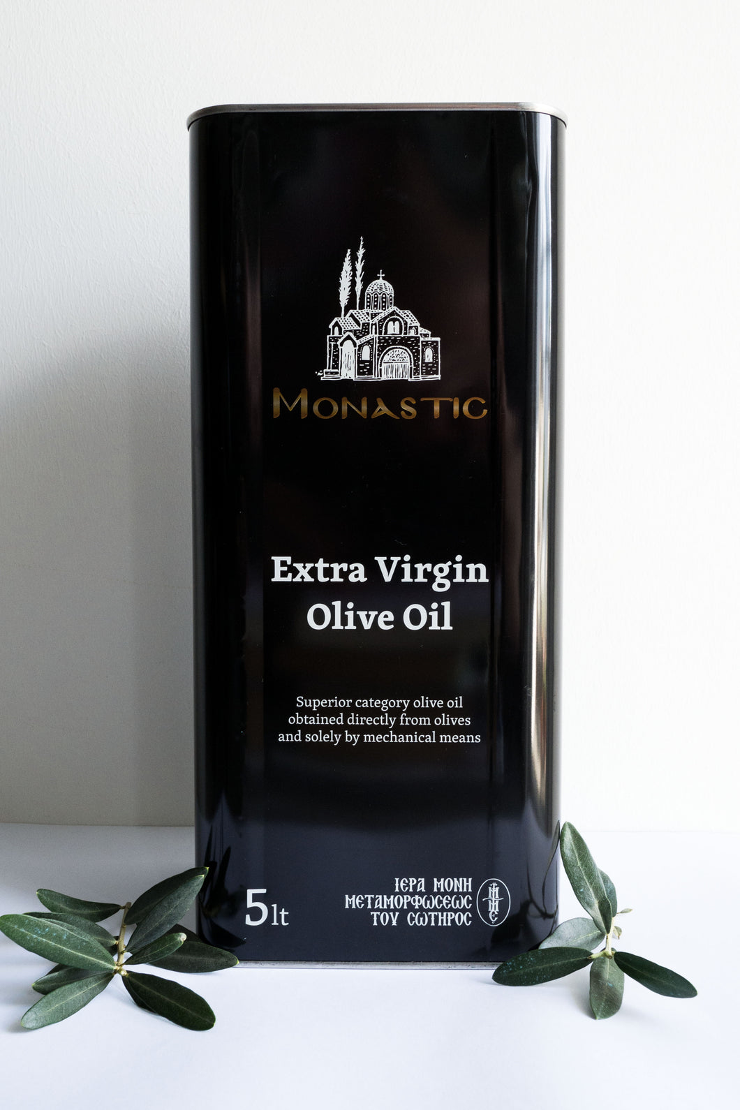 Natives Olivenöl extra Premium Qualität – Kloster Metamorphoseos Sohos 5 l
