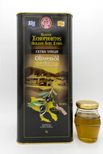 Lade das Bild in den Galerie-Viewer, Natives Olivenöl extra Premium Qualität – Kloster Xenophontos 5 l
