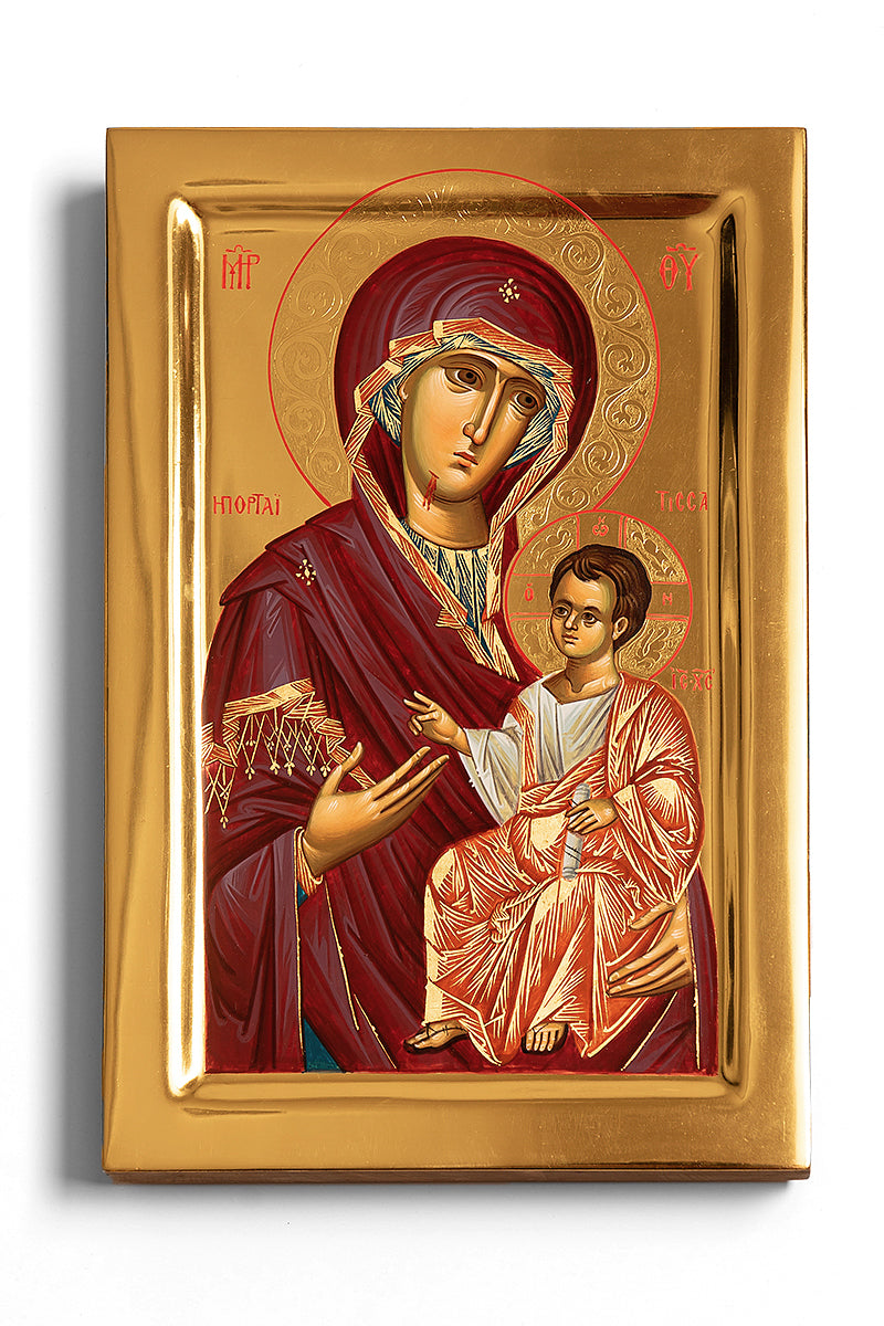 Ikone Portaitissa traditionell gemalt, 20 cm x 30 cm - Kloster Xenophontos